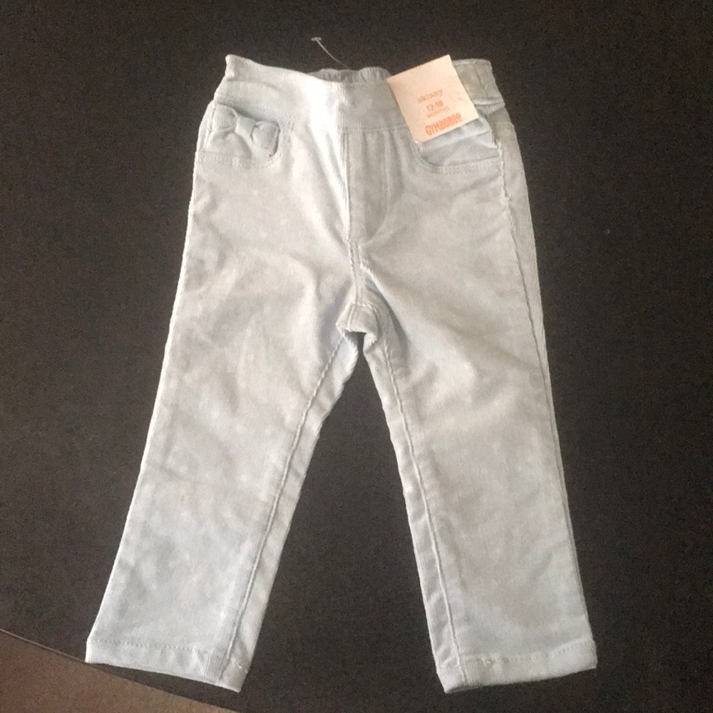 Poka dot baby skinny jeans .